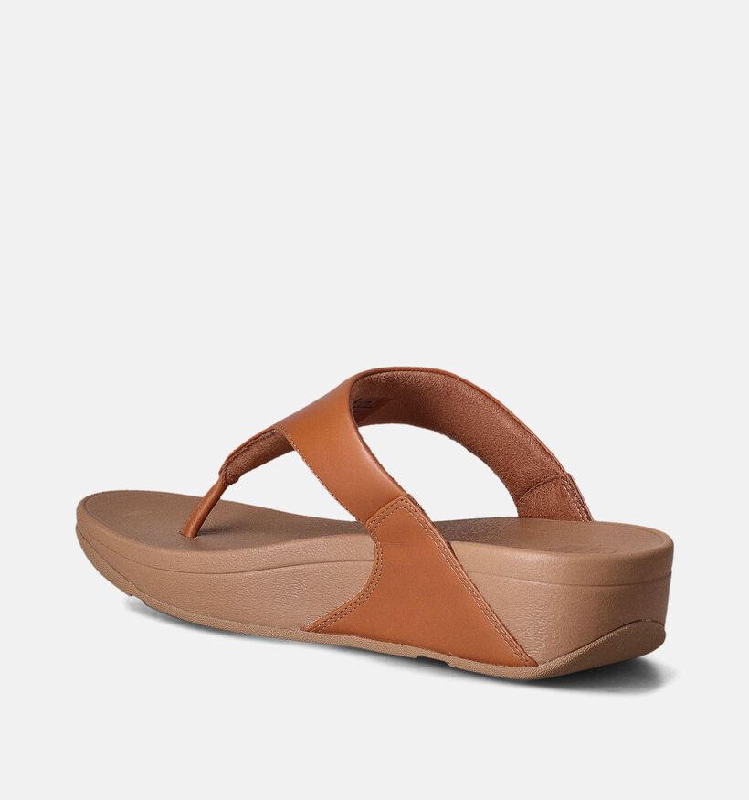 FitFlop Lulu Toepost Cognac Teenslippers voor dames (353818)