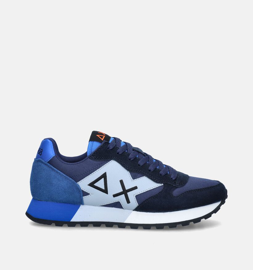 Sun 68 Jaki Solid Baskets en Bleu pour hommes (345743) - pour semelles orthop&eacute;diques