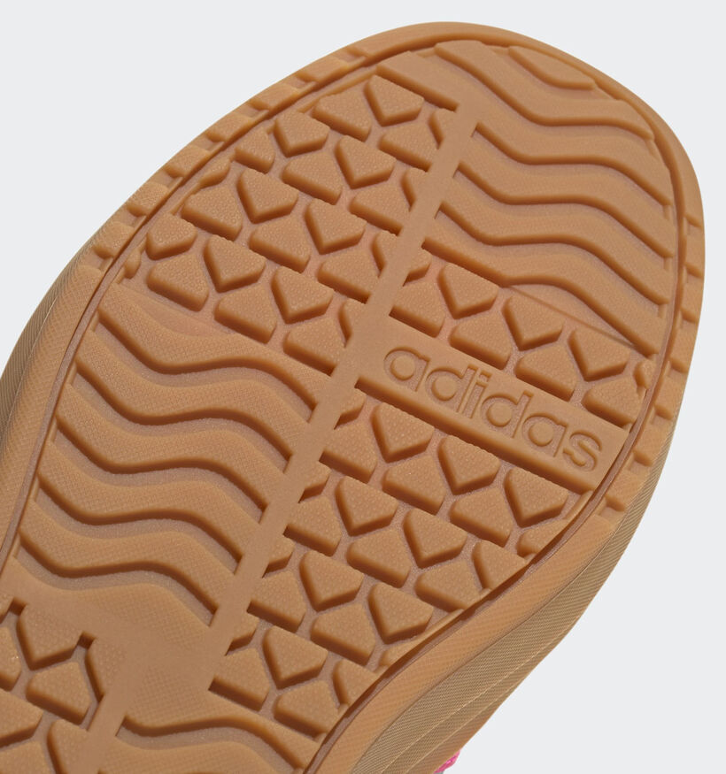 adidas VL Court Bold Baskets basses en Vert pour filles (359632) - pour semelles orthopédiques