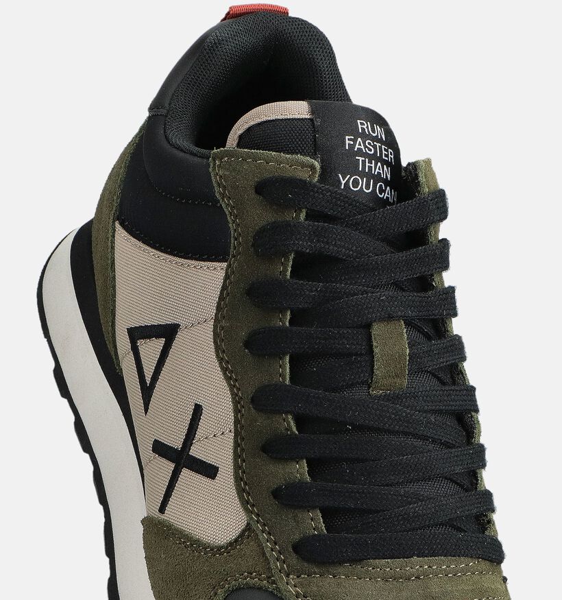 Sun68 Tom 2.0 Solid Kaki Sneakers voor heren (361802) - geschikt voor steunzolen