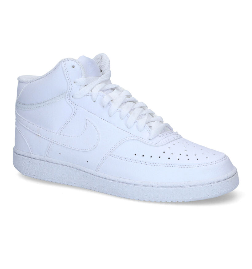 Nike Court Vision Baskets en Blanc pour hommes (316521)