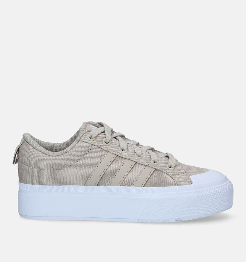 adidas Bravada 2.0 Platform Taupe Sneakers voor dames (326272)