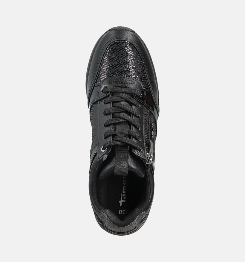 Tamaris Sleehak Sneakers Zwart voor dames (360591) - geschikt voor steunzolen