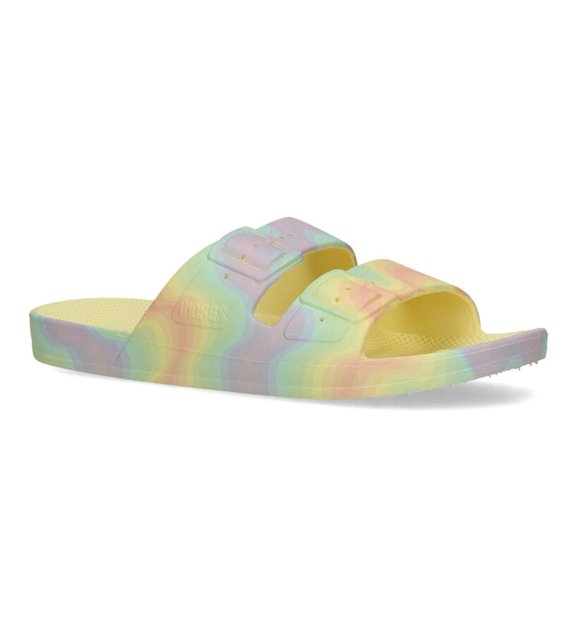 Freedom Moses Swell Gele Slippers voor dames (323023)