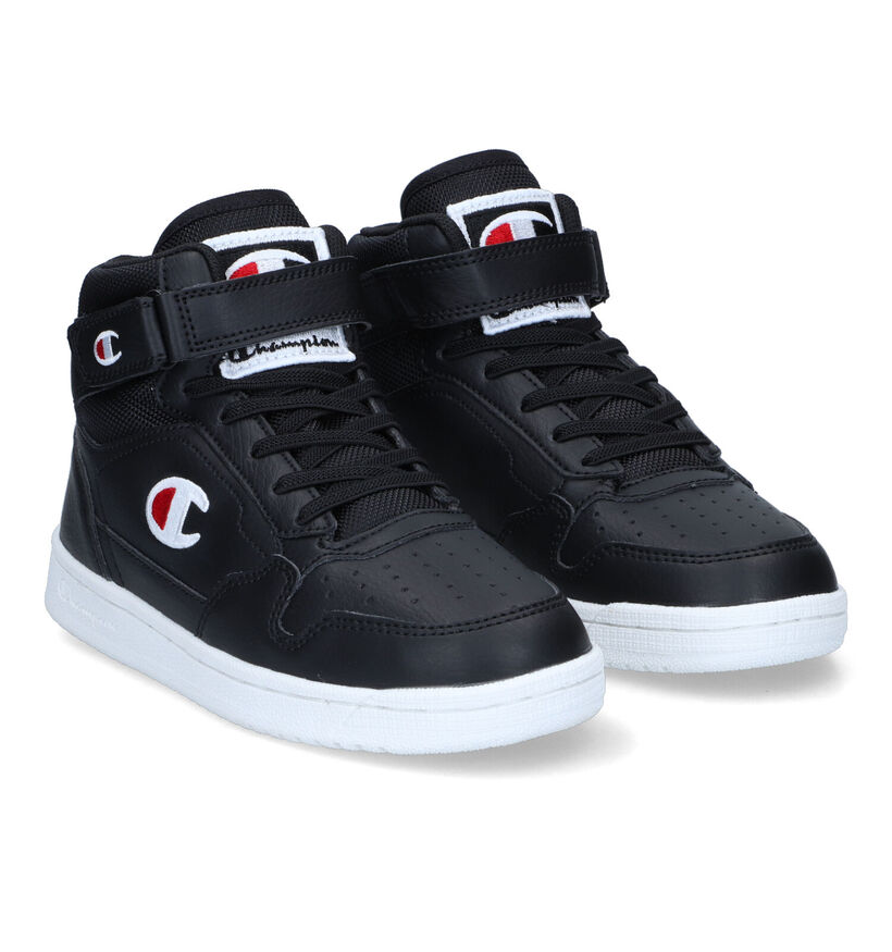 Champion New York Baskets en Blanc pour garçons (314162) - pour semelles orthopédiques