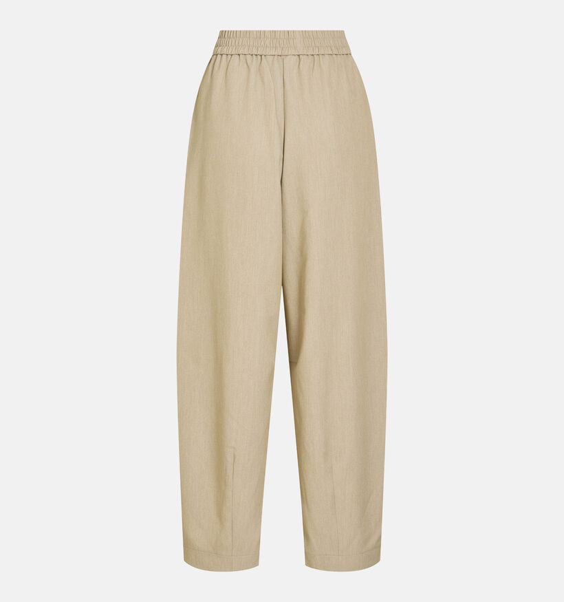 Vila Eponine Beige Barrel Geklede Broek voor dames (383836)