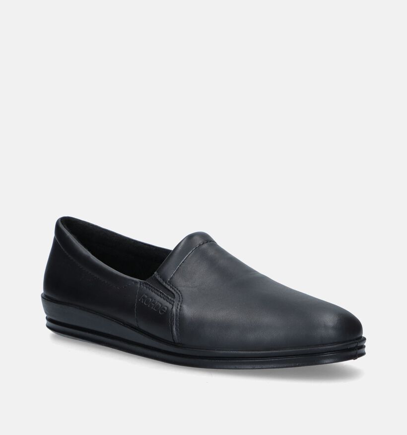 Rohde Pantoufles fermées en Noir pour hommes (349291)