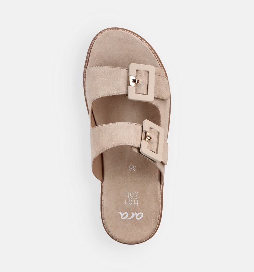 Ara Kent Sport Beach Beige Comfortslippers voor dames (370823)