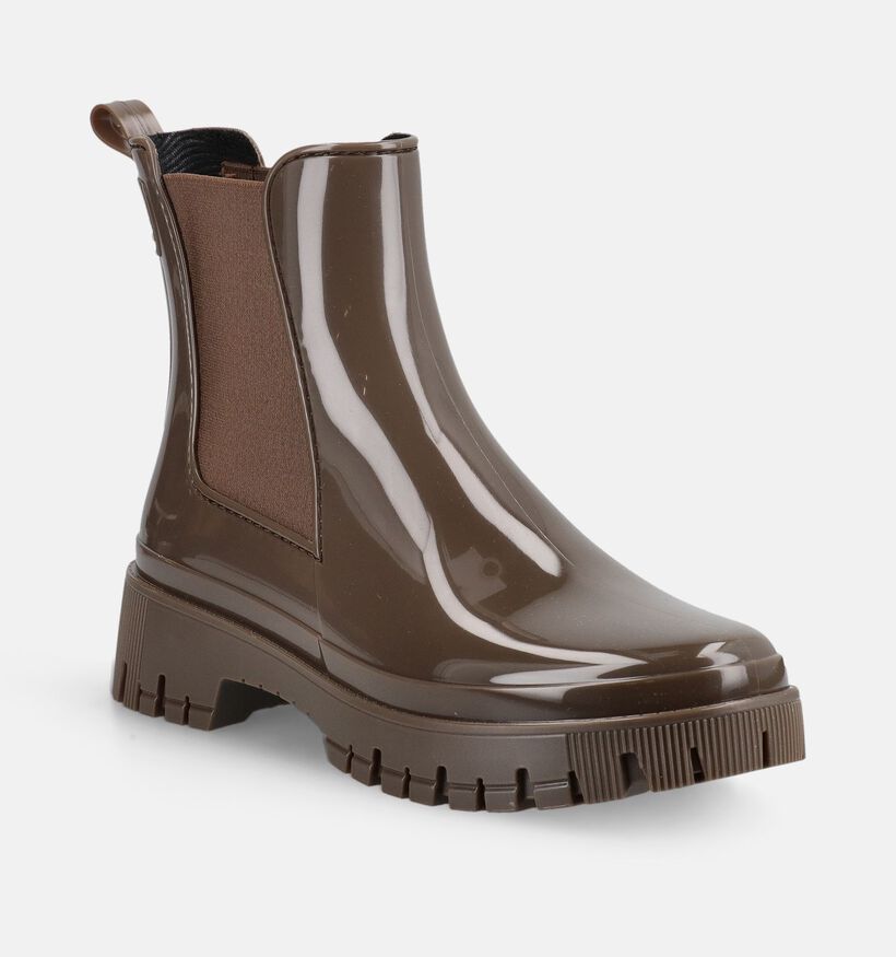 Lemon Jelly Peachy Bottines motardes en Brun pour femmes (381090) - pour semelles orthop&eacute;diques