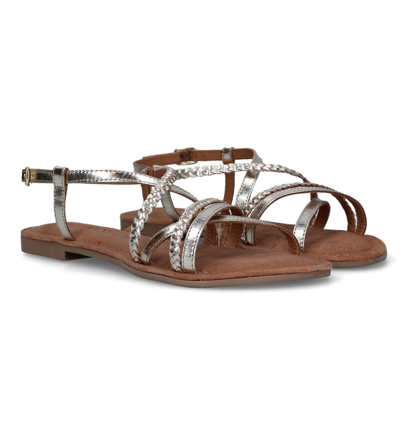 Lazamani Gouden Sandalen voor dames (323971)