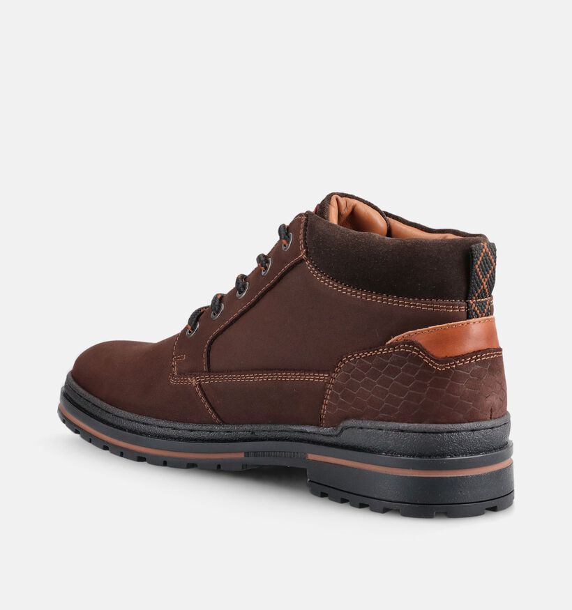 Australian Middelburg Boots en Marron pour hommes (378407) - pour semelles orthop&eacute;diques