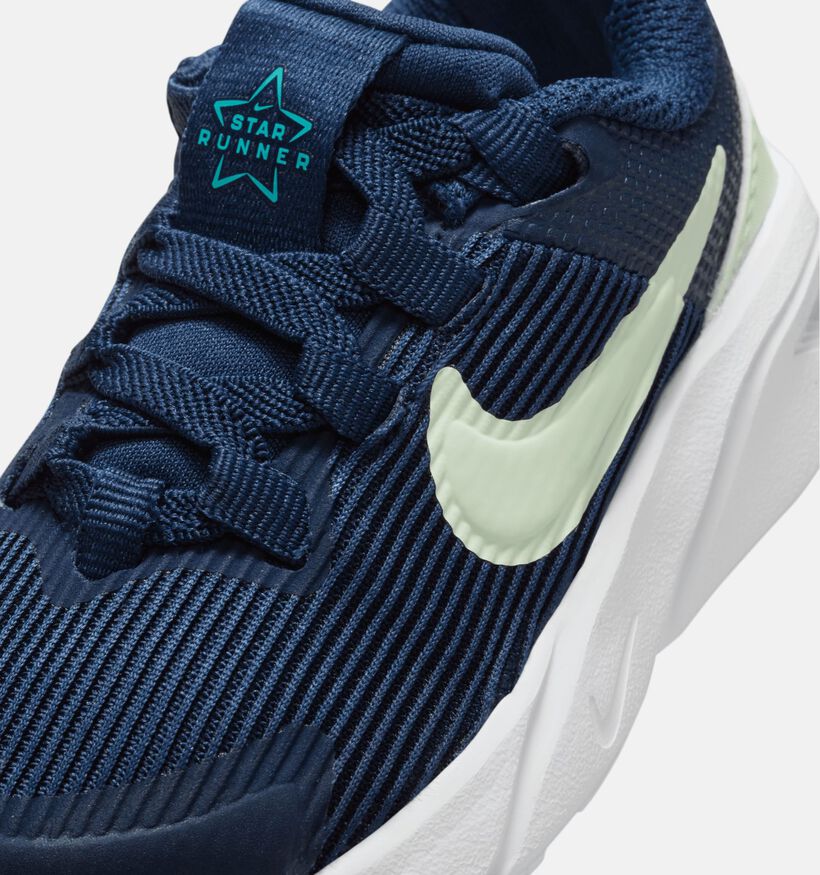 Nike Star Runner Blauwe Sneakers voor jongens, meisjes (357356)