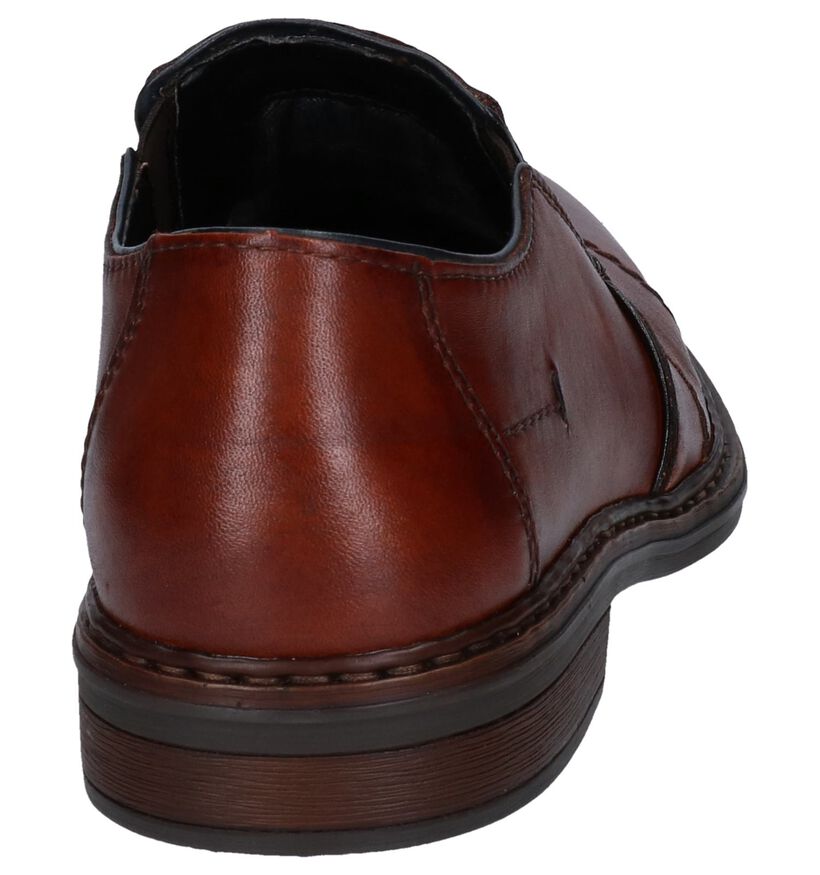 Rieker Chaussures slip-on en Cognac en cuir (277691)