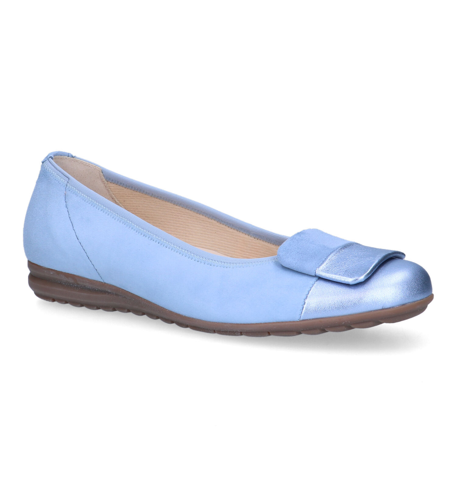 Ballerina's in het blauw top
