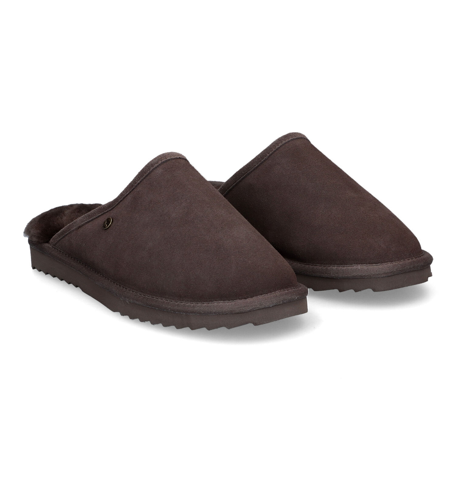 Warmbat Classic Bruine Pantoffels Heren Pantoffels Online op
