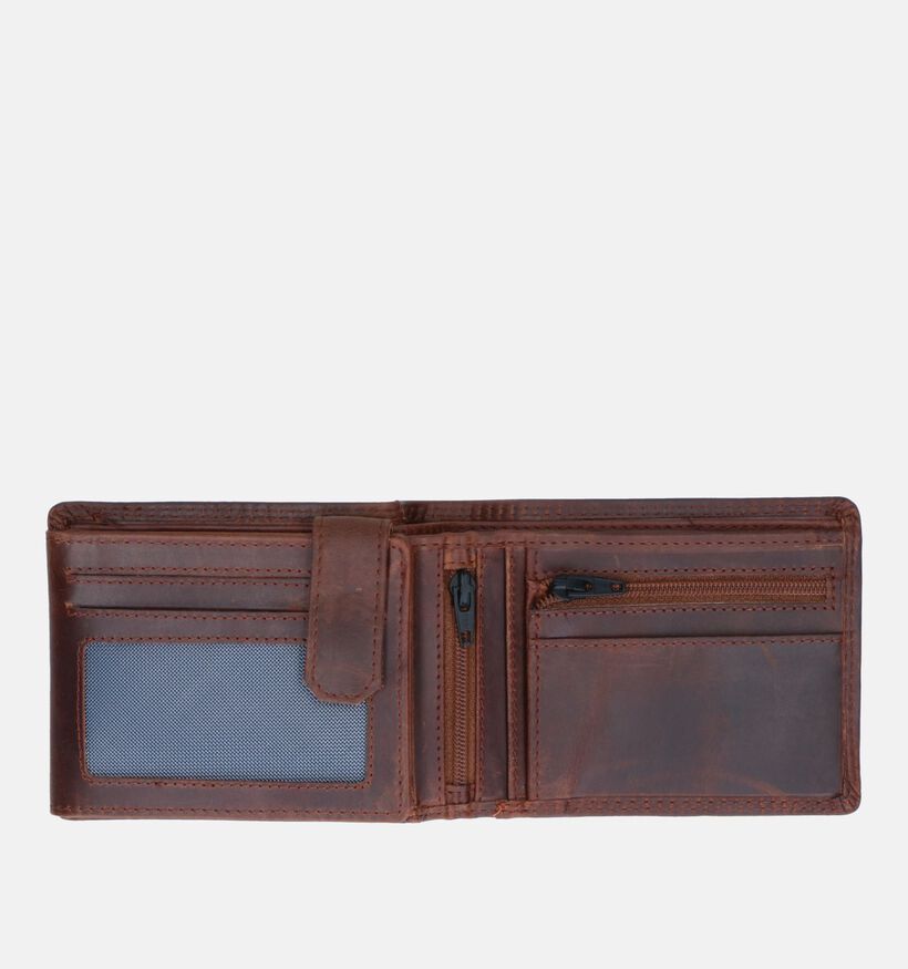 Maverick Bruine Portefeuille voor heren, dames (358811)