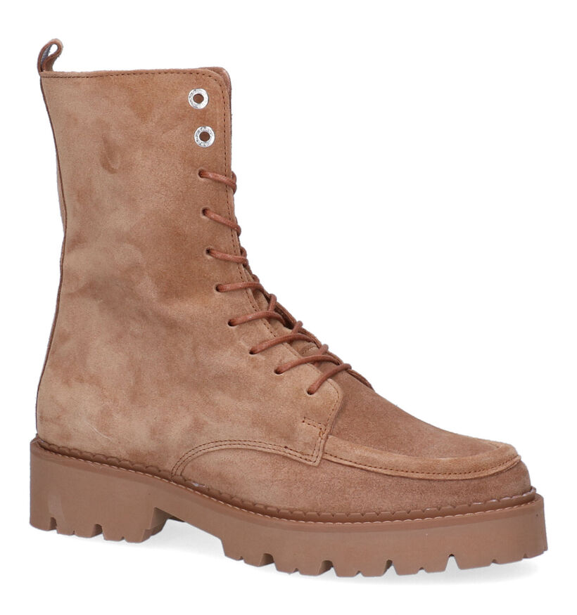 Tango Bee Bold Cognac Boots voor dames (307995) - geschikt voor steunzolen