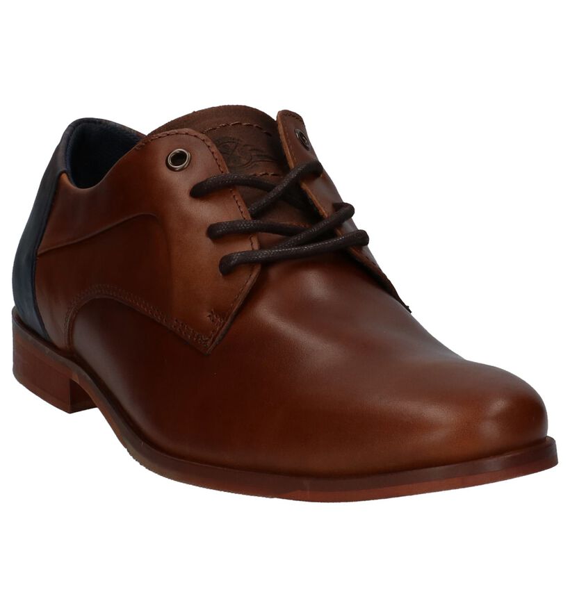 Bullboxer Chaussures habillées en Cognac en cuir (240631)