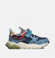 Naturino x Flower Mountain Yamano 3 Chaussures à enfiler en Bleu pour filles, garçons (364153) - pour semelles orthopédiques