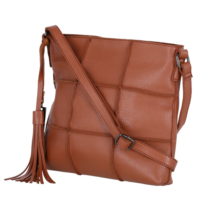 Suri Frey Amey Cognac Crossbody Tas in kunstleer (283493)