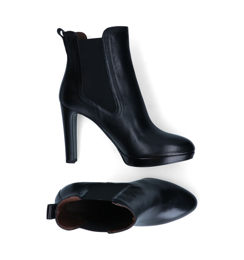 Nerogiardini Bottines avec talon haut en Noir pour femmes (330814)