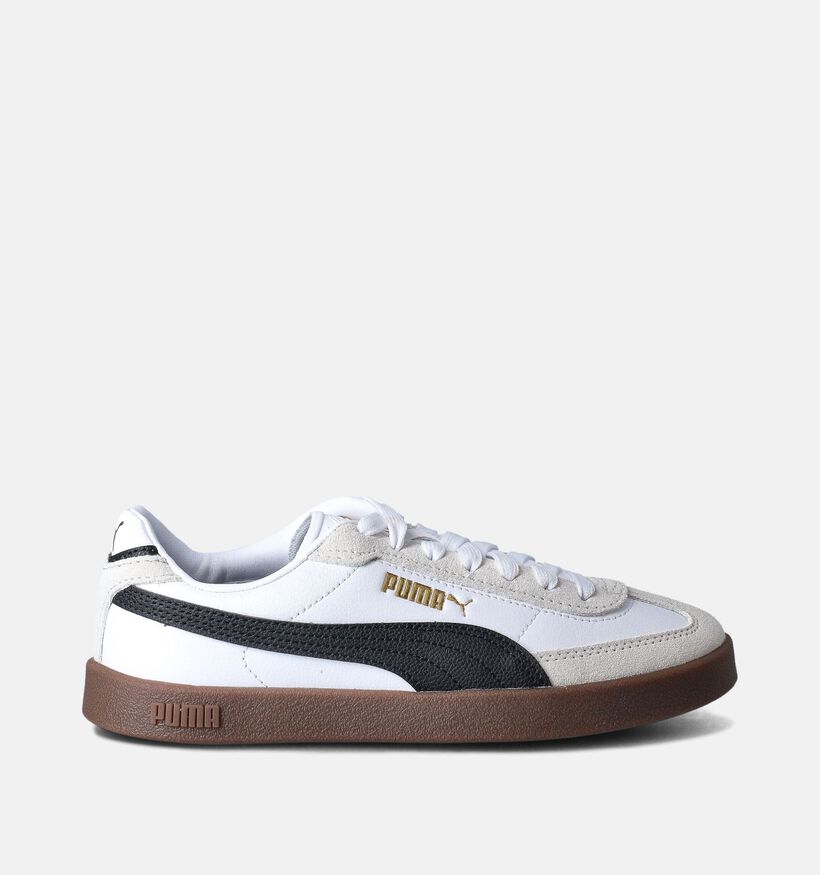 Puma Club II Era Jr Witte Sneakers voor jongens, meisjes (359292) - geschikt voor steunzolen