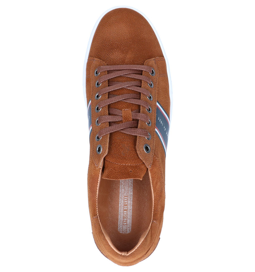 Cycleur de Luxe Bruce Chaussures à lacets en Cognac en nubuck (272403)