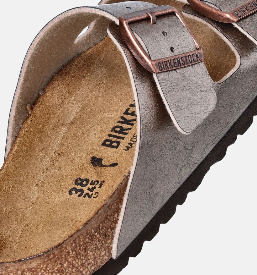 Birkenstock Arizona Nu-pieds en Taupe pour femmes (350872)