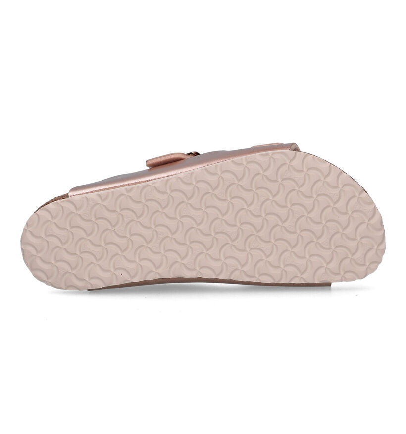 Birkenstock Arizona Rose gold Slippers in kunstleer (322591)
