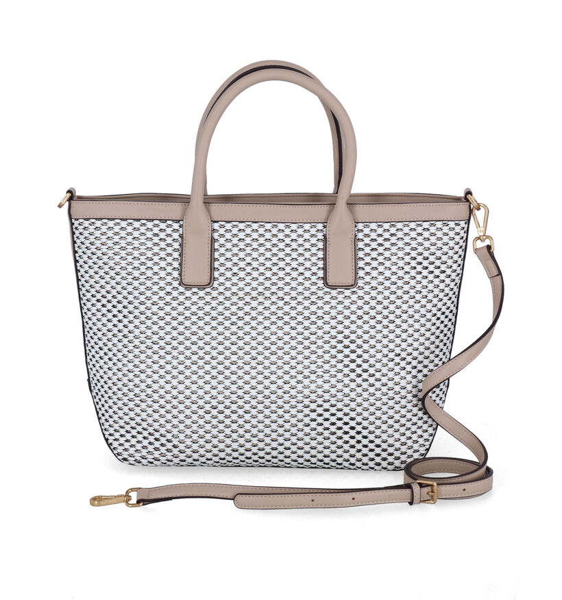Kisses of Pearl Paris Beige Shopper in kunstleer (309324)