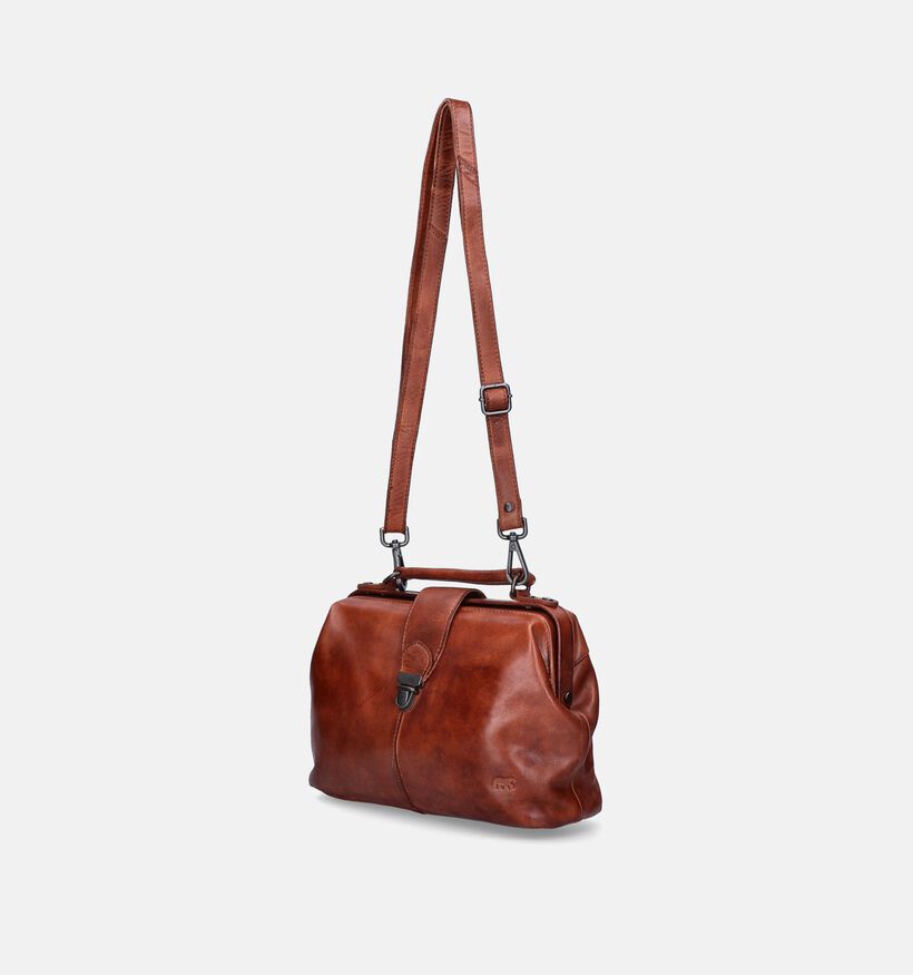 Bear Design Sacs à main en Cognac pour femmes (365886)