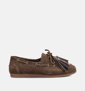 Poelman PS Poelman Lage schoenen Cognac/Roze/Groen