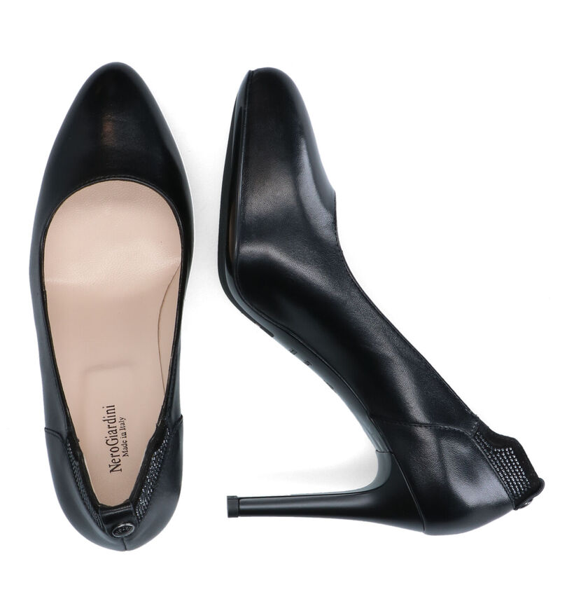 NeroGiardini Talons hauts en Noir en cuir (321508)