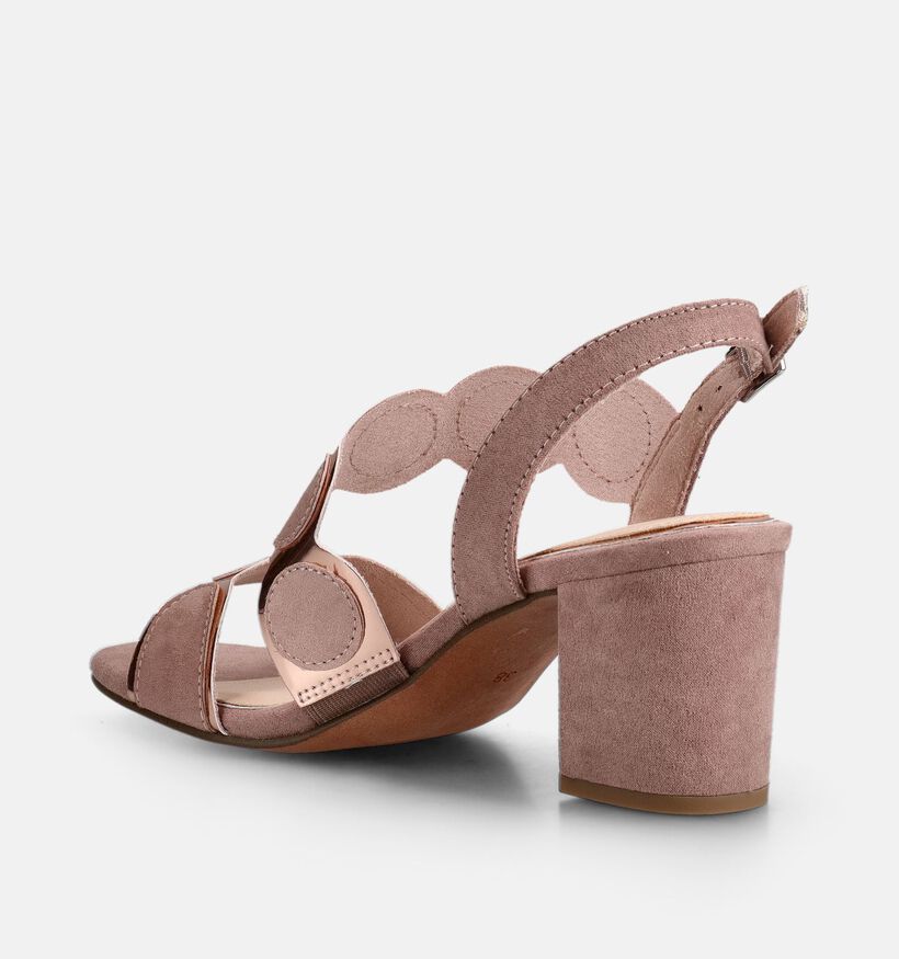 Marco Tozzi Roze Sandalen met hak voor dames (371874)