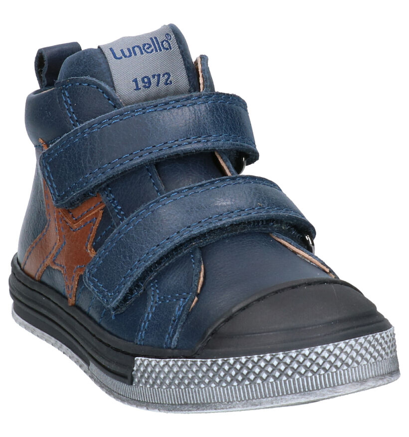 Lunella Chaussures hautes en Bleu en cuir (258996)