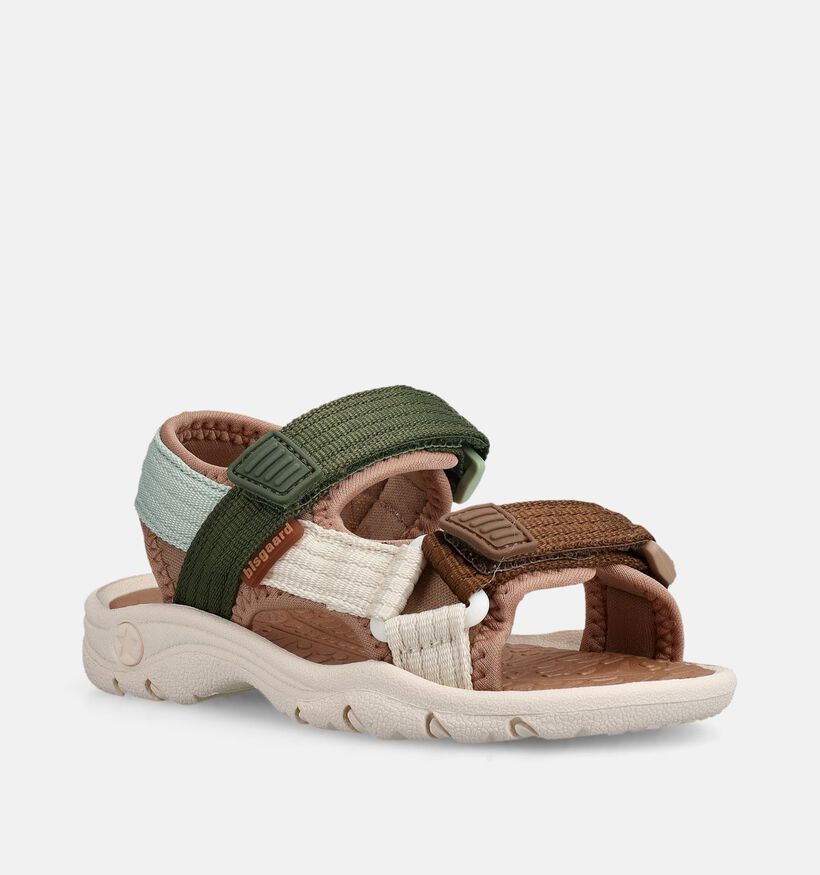 Bisgaard Bruine/Groene Sandalen voor meisjes, jongens (370769)