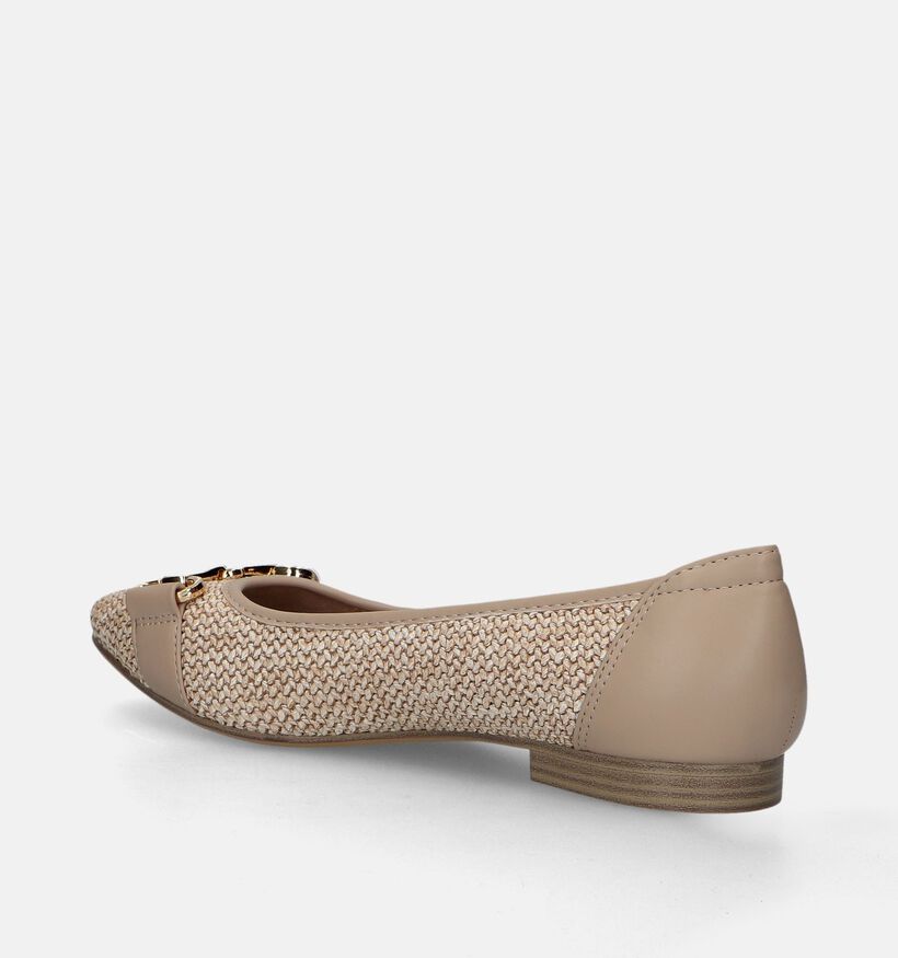 Tamaris Taupe Ballerina's voor dames (335886)