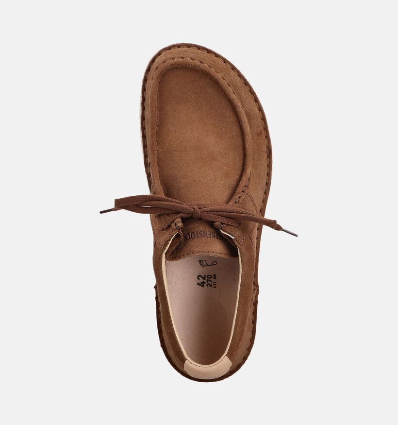 Birkenstock Pasadena Mocassins en Marron pour hommes (360274) - pour semelles orthopédiques