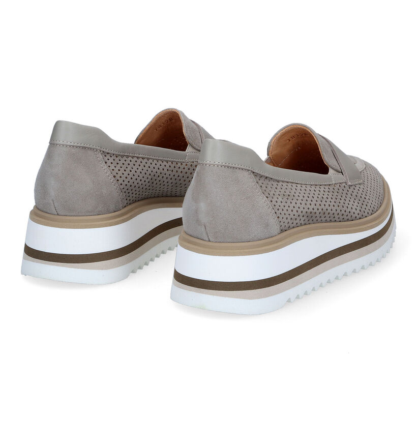 Softwaves Grijze Mocassins in nubuck (308389)