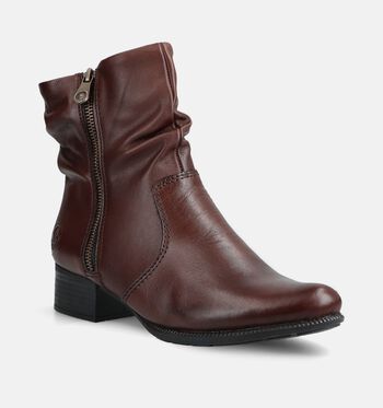 Rieker Enkellaarsjes Zwart/Bruin