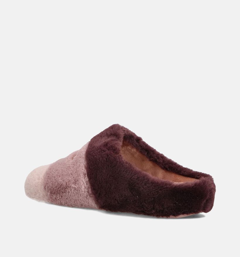 Scapa Pantoufles ouvertes en Rose/Bordeaux pour femmes (364013) - pour semelles orthopédiques