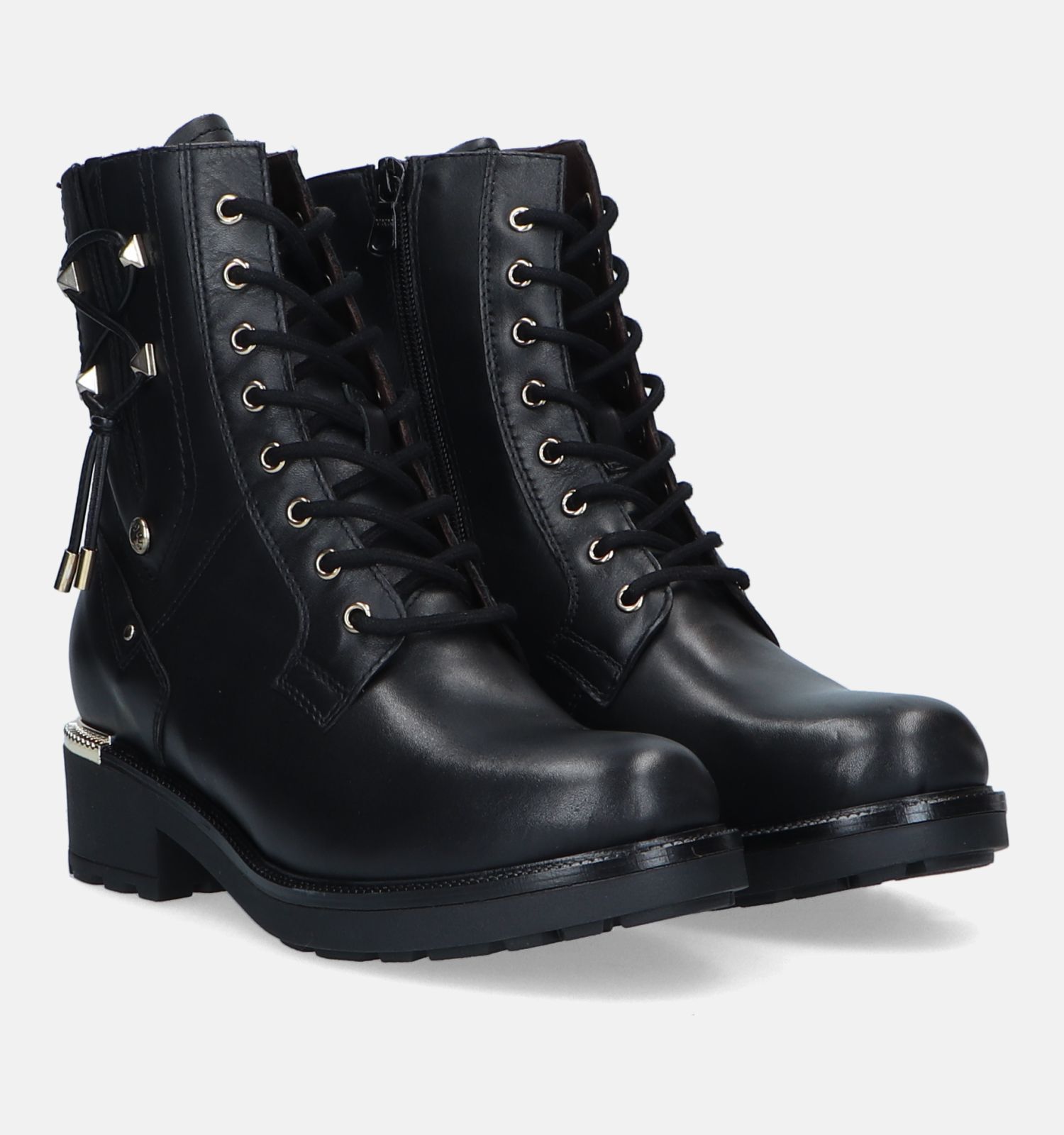Boots nero cheap giardini noir