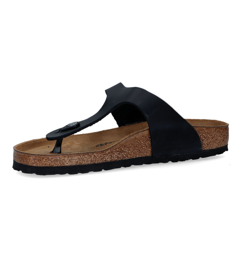 Birkenstock Gizeh Tongs en Noir pour hommes (322402)