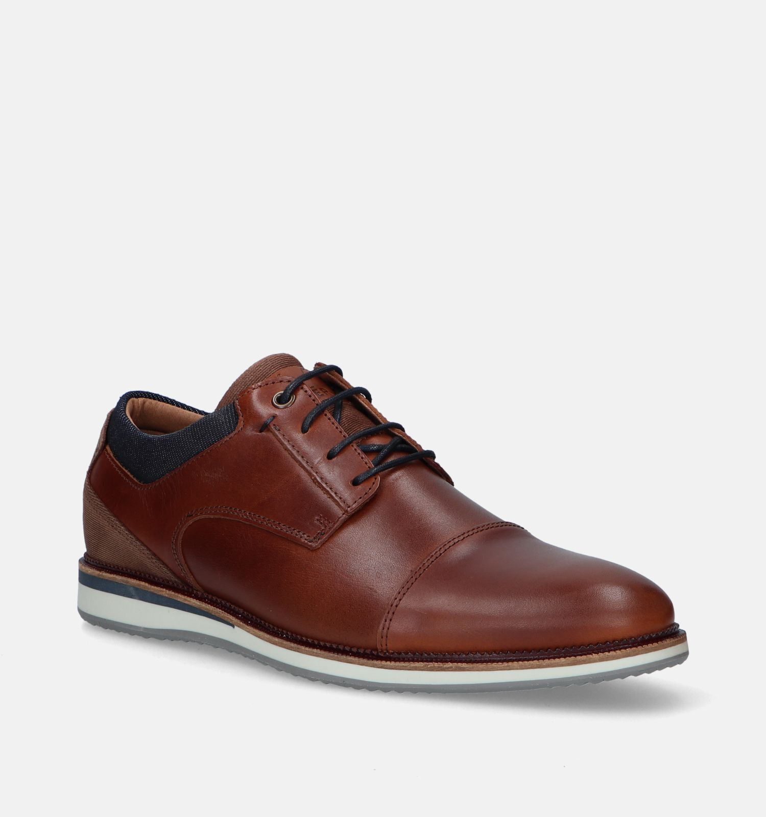 Bullboxer Cognac Geklede Schoenen Heren Geklede schoenen