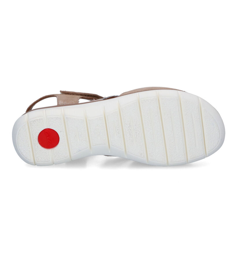 Ara Kreta Beige Sandalen in nubuck (307675)