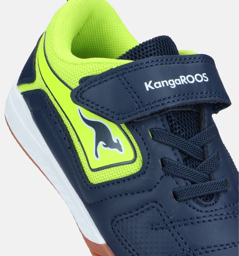 KangaRoos Blauwe Voetbalschoenen voor jongens, meisjes (327748) - geschikt voor steunzolen
