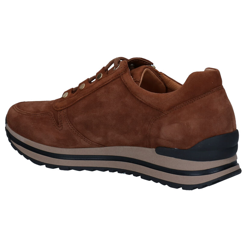 Gabor OptiFit Chaussures à lacets en Cognac en daim (297380)