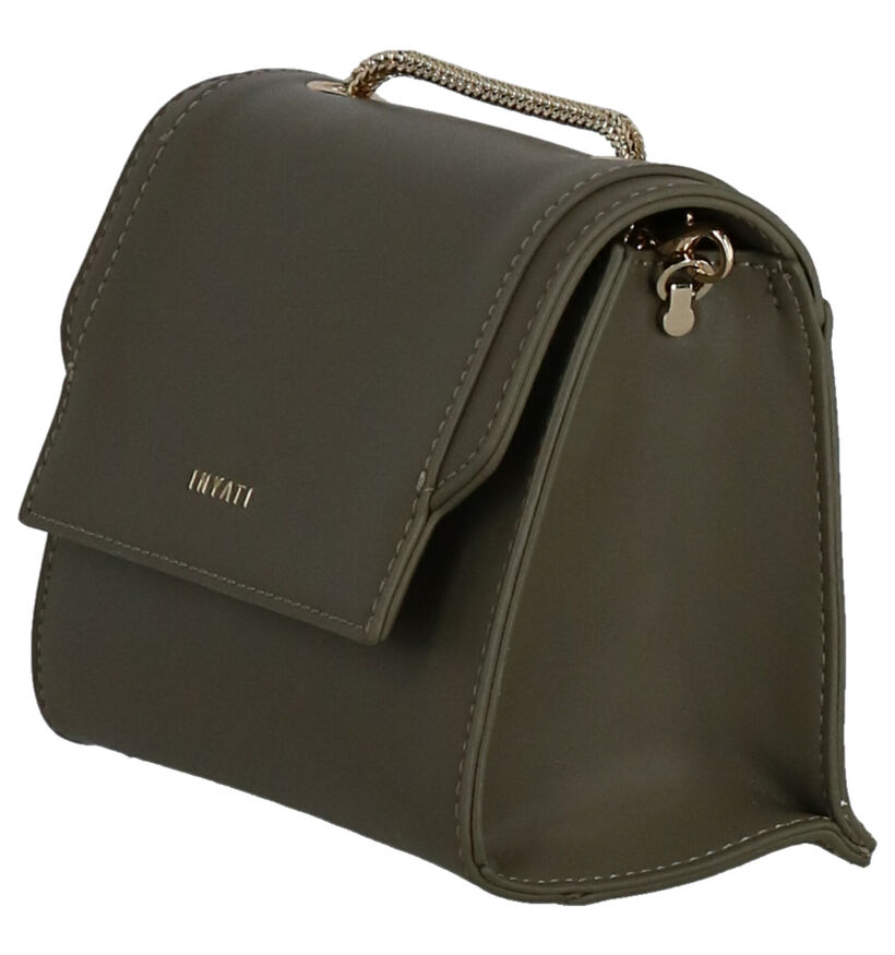 Inyati Eva Vegan Sac porté croisé en Noir en textile (290156)