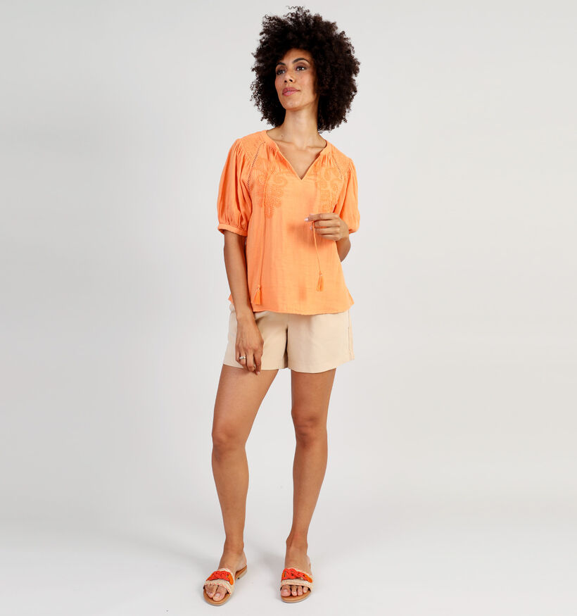 Vero Moda Kisy Blouse en Orange pour femmes (341817)