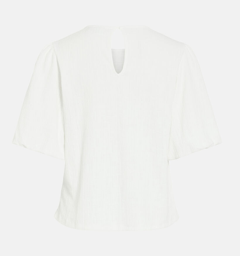 Vila Malora O-Neck Witte Blouse voor dames (369494)